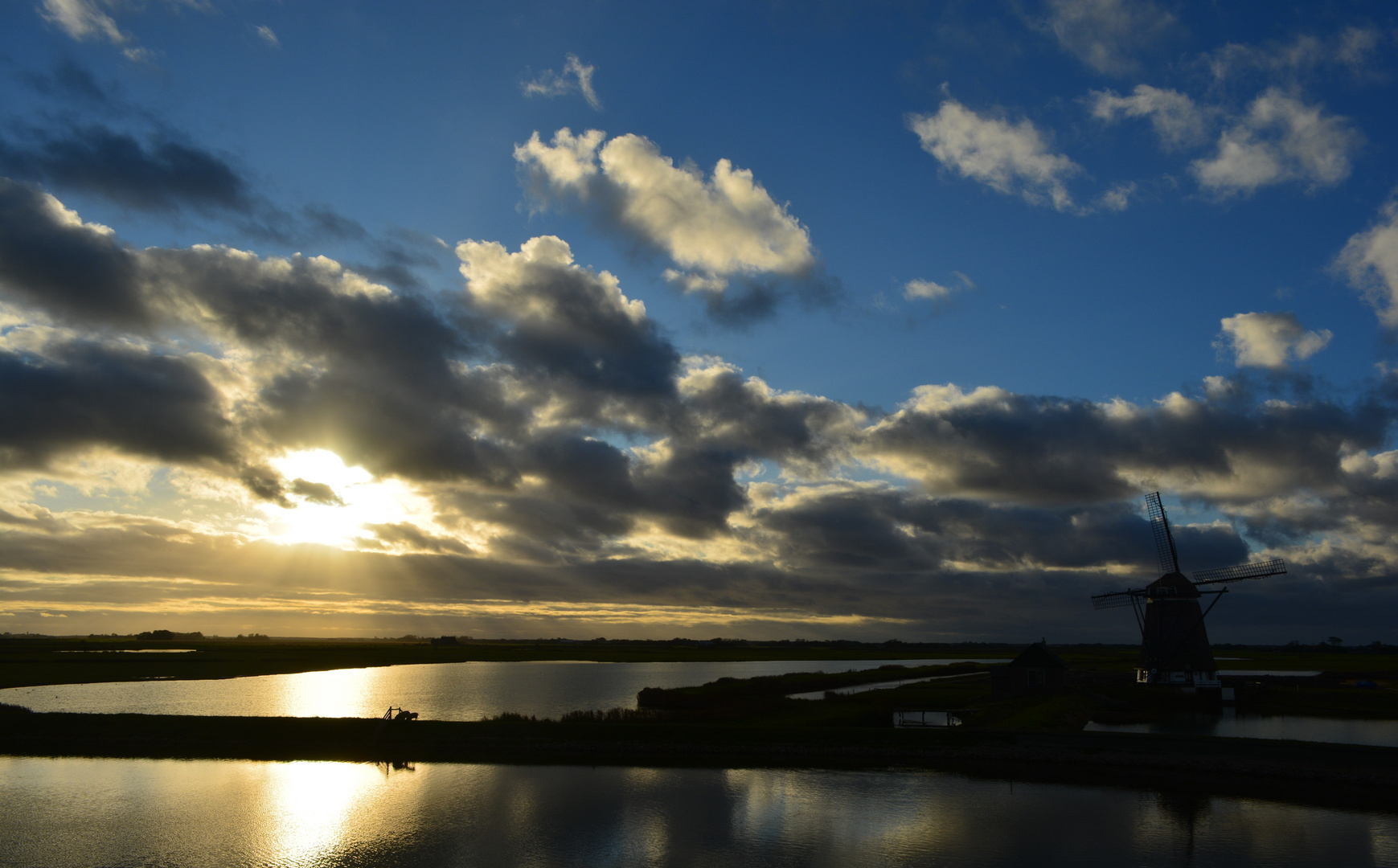 Sonne über Texel