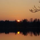 Sonne über und im Staffelsee IV