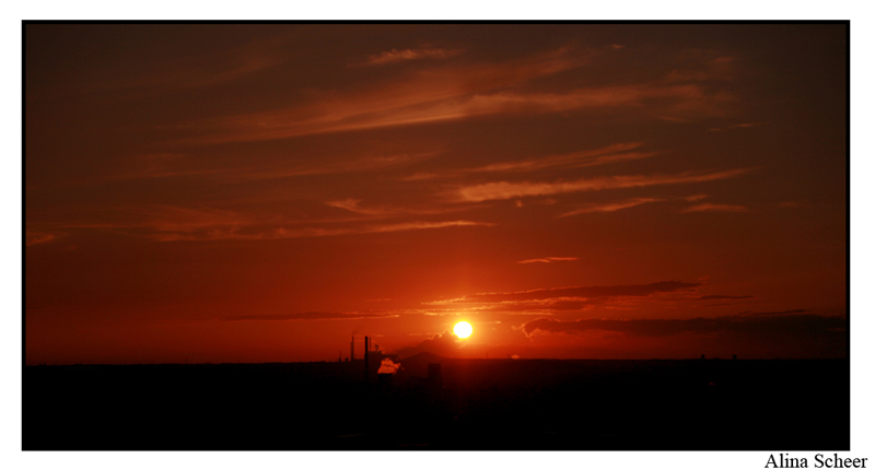 Sonne überm Ruhrpott