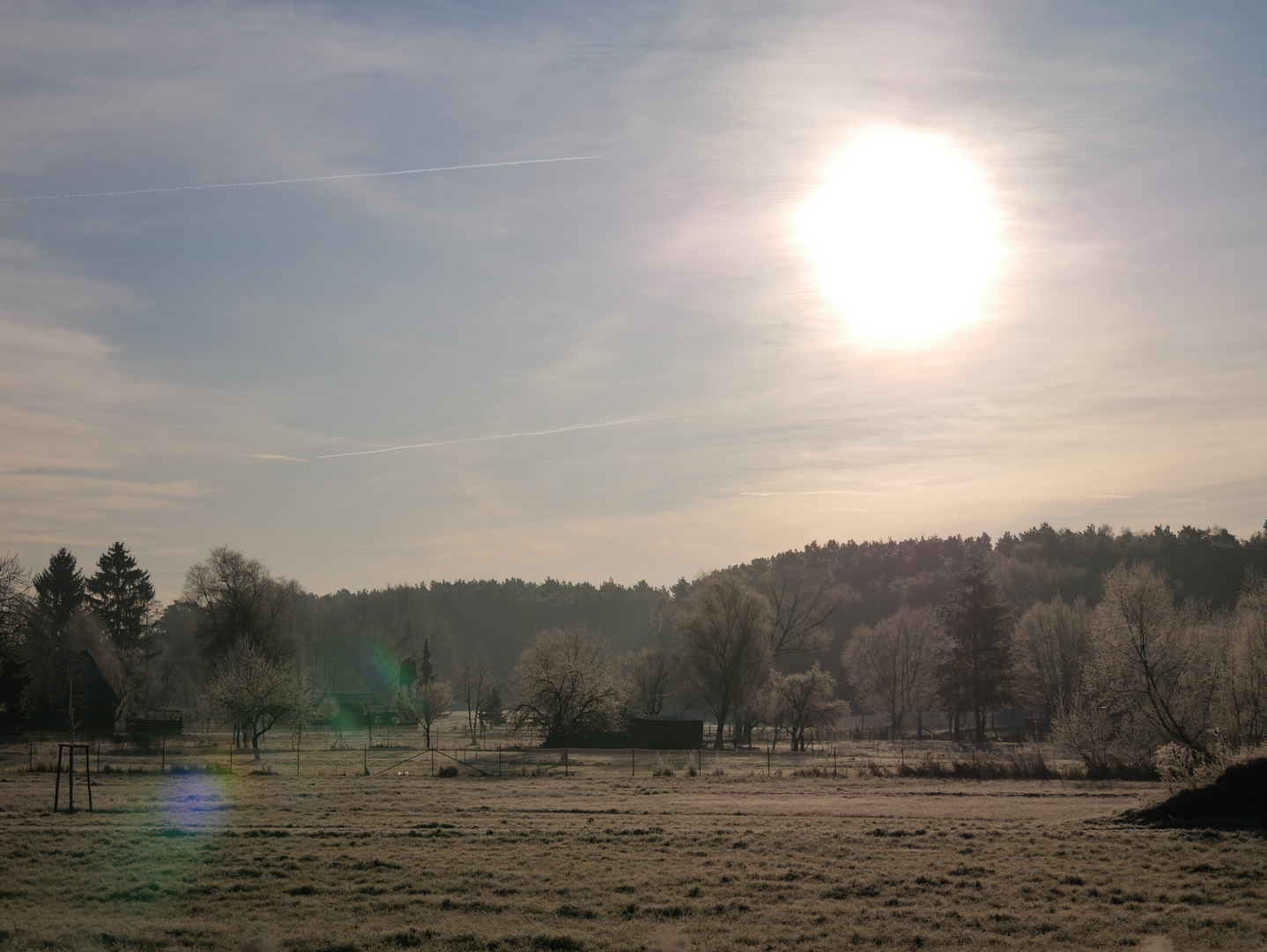 Sonne und Frost