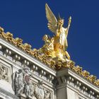 Sonne und Glanz, Blick auf das Dach der alten Oper Paris