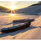 Sonne und Kälte am Morgen