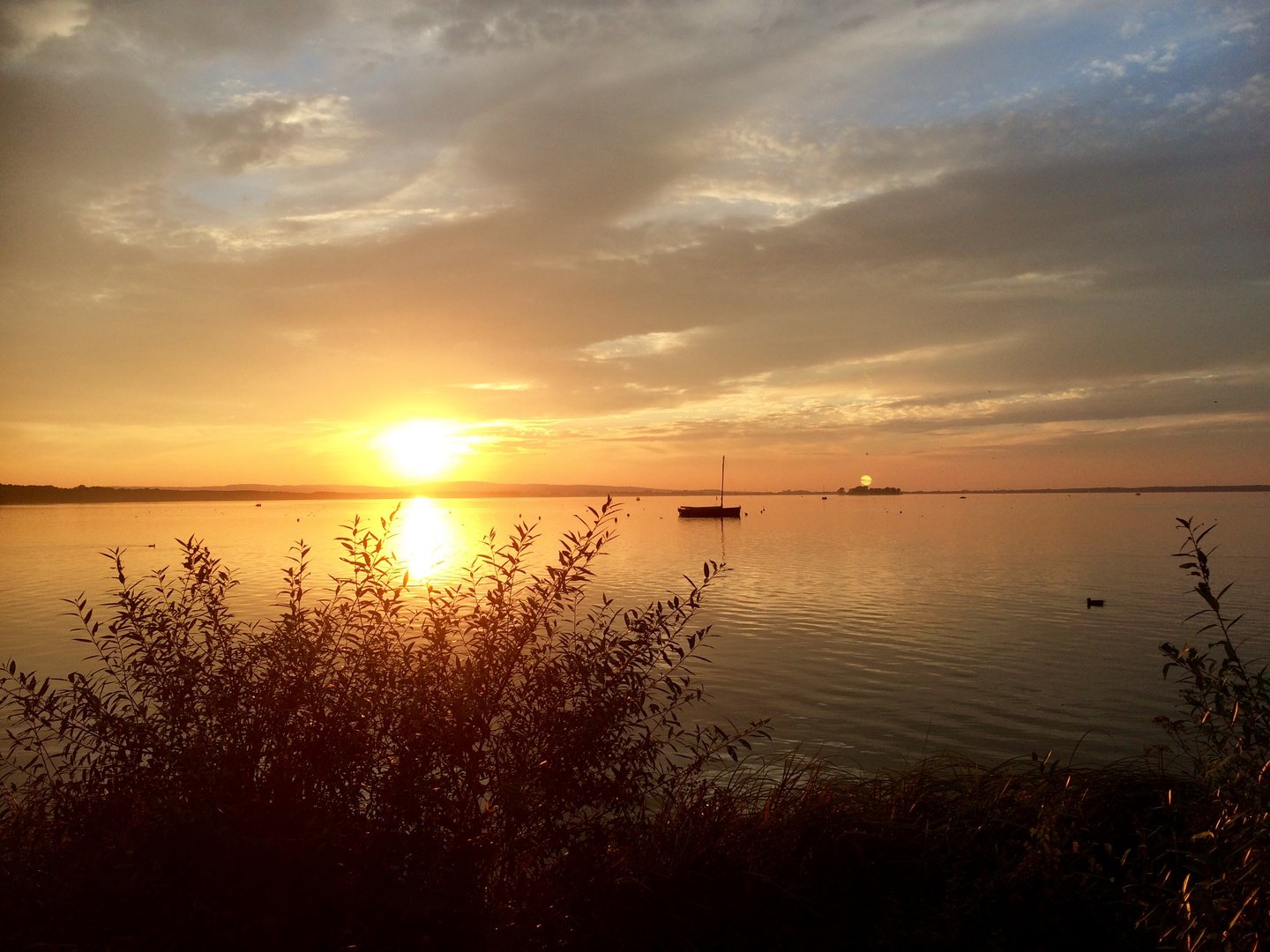 Sonne und Mond Foto & Bild | fotos, himmel, natur Bilder auf fotocommunity