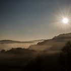 Sonne und Nebel