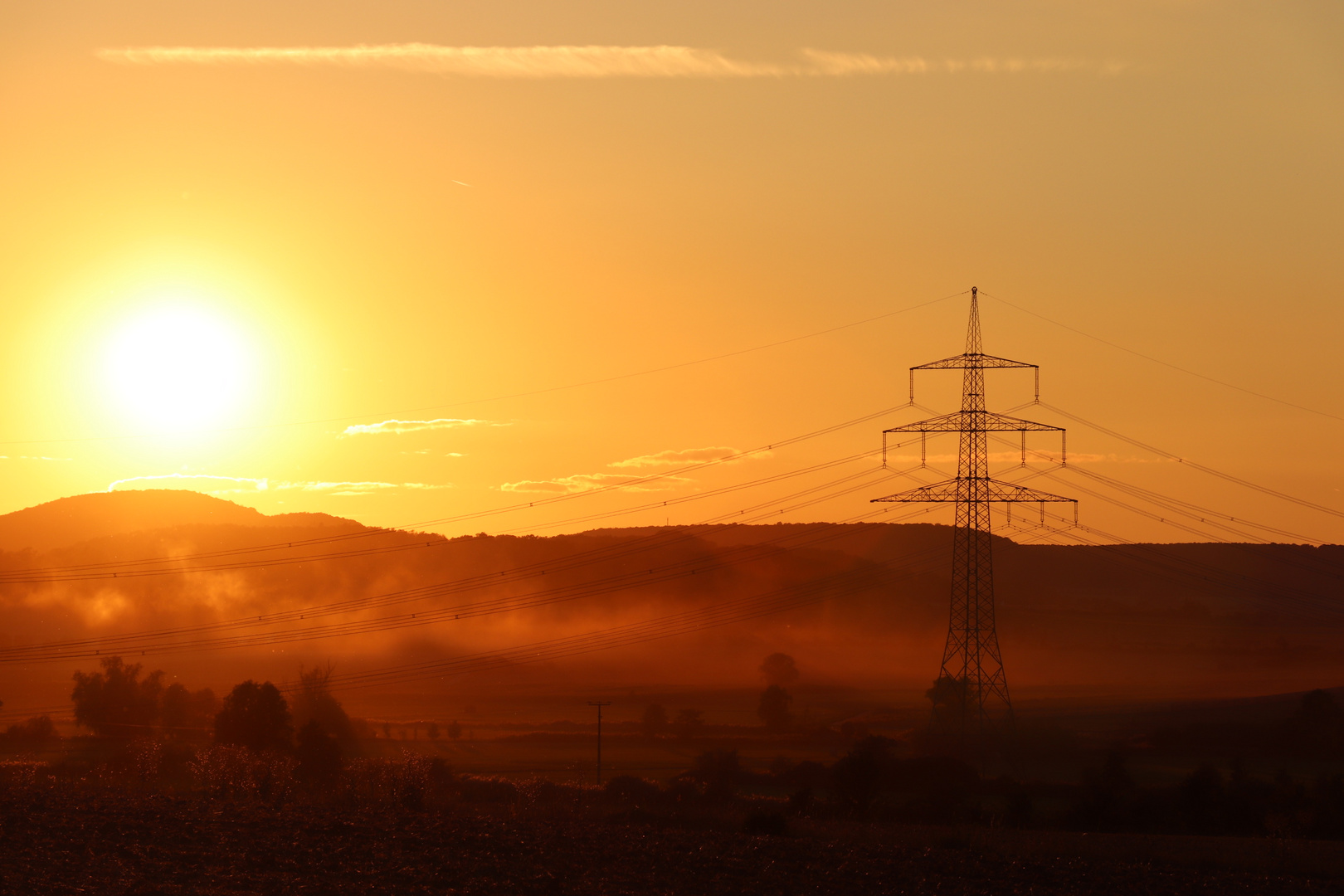 Sonne und Nebel 