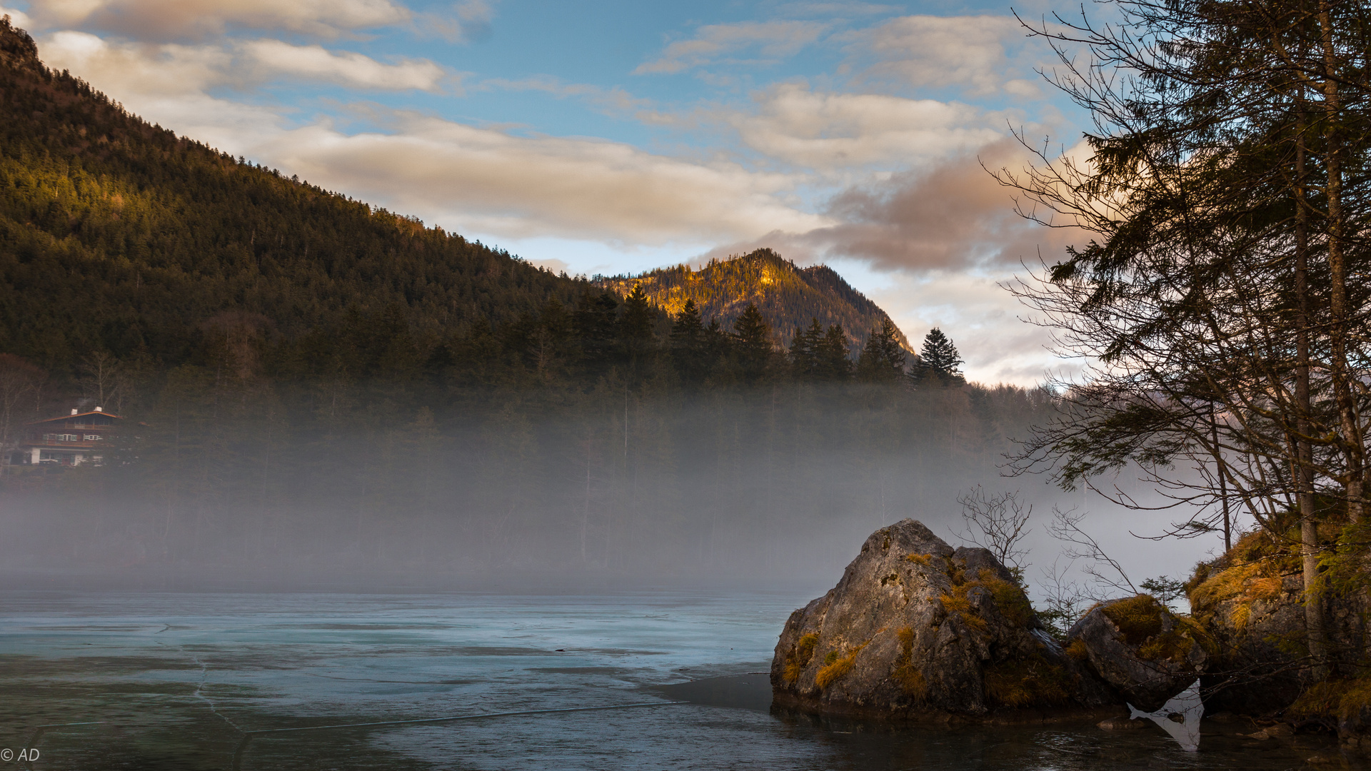 Sonne und Nebel