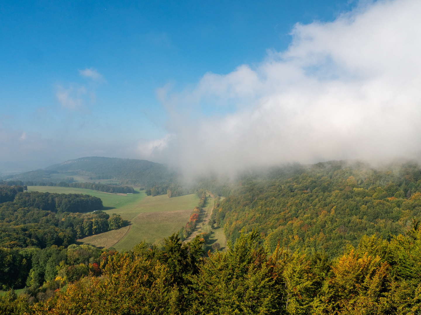 Sonne und Nebel