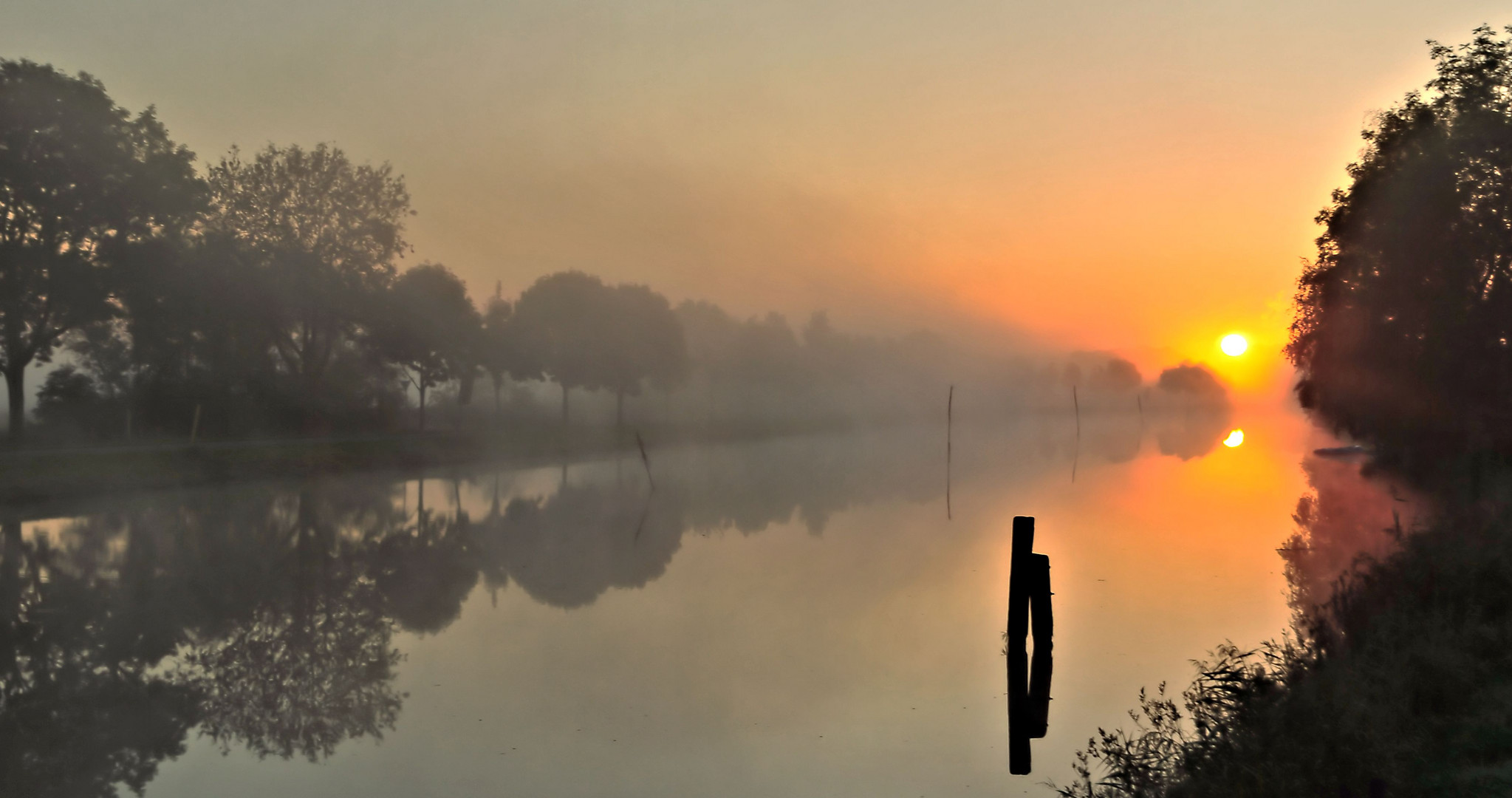 Sonne und Nebel