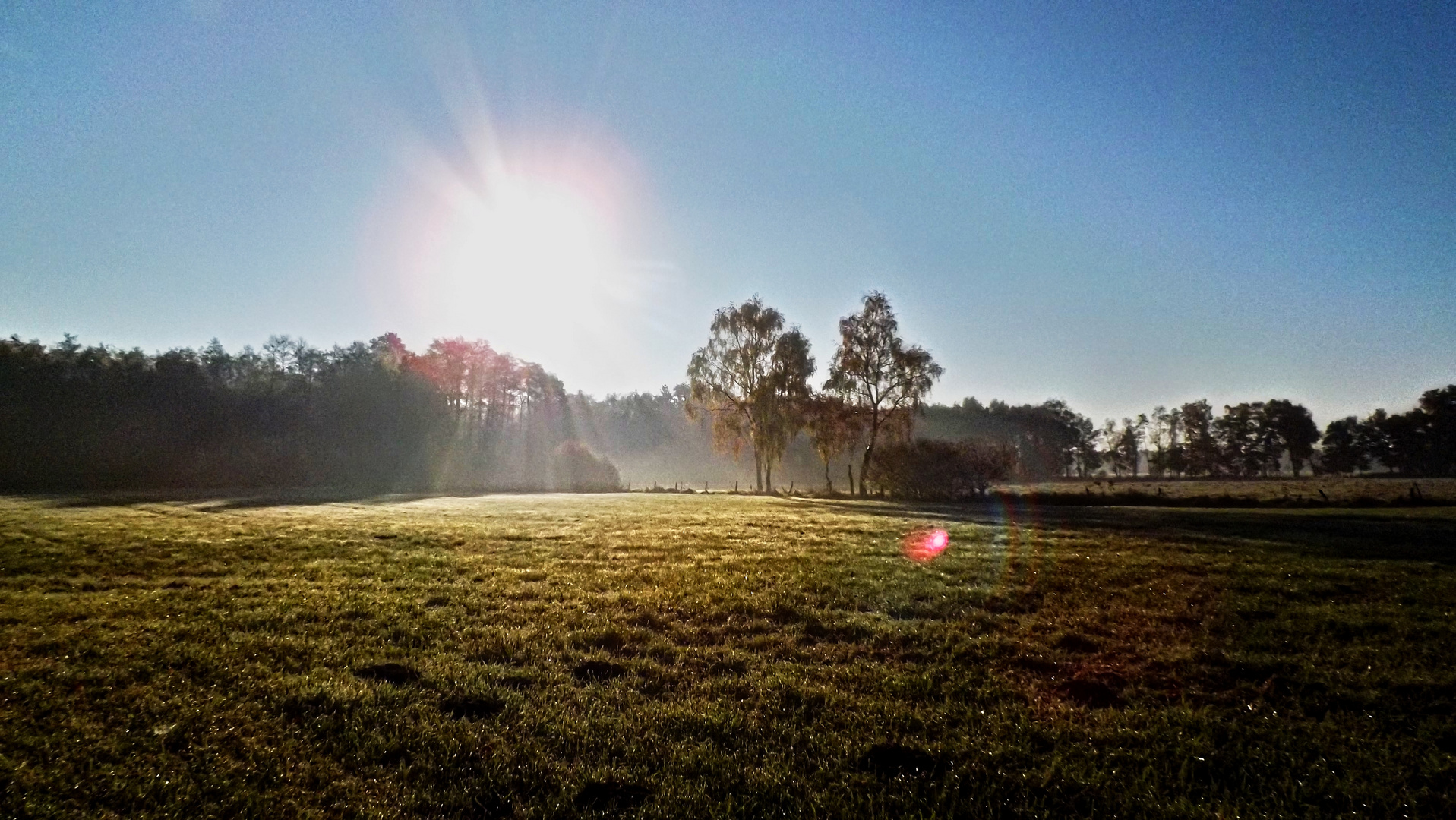 Sonne und Nebel