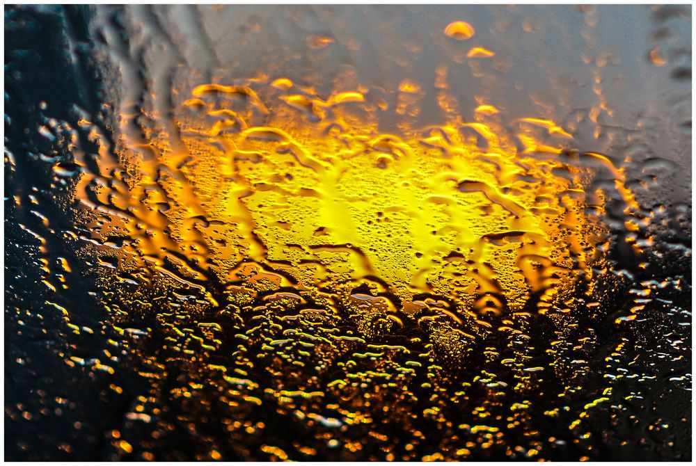 Sonne und Regen Foto & Bild spezial, wasser, fenster Bilder auf