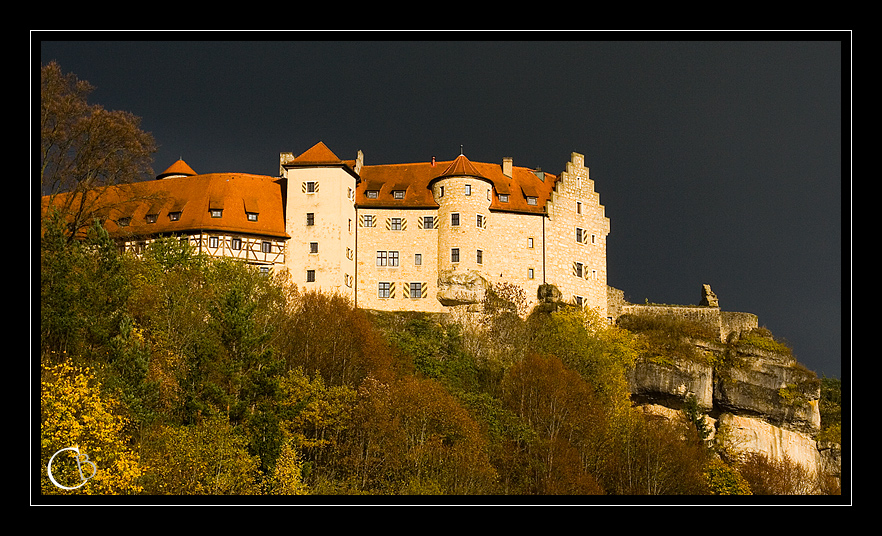 Sonne und Regen bei Rabenstein