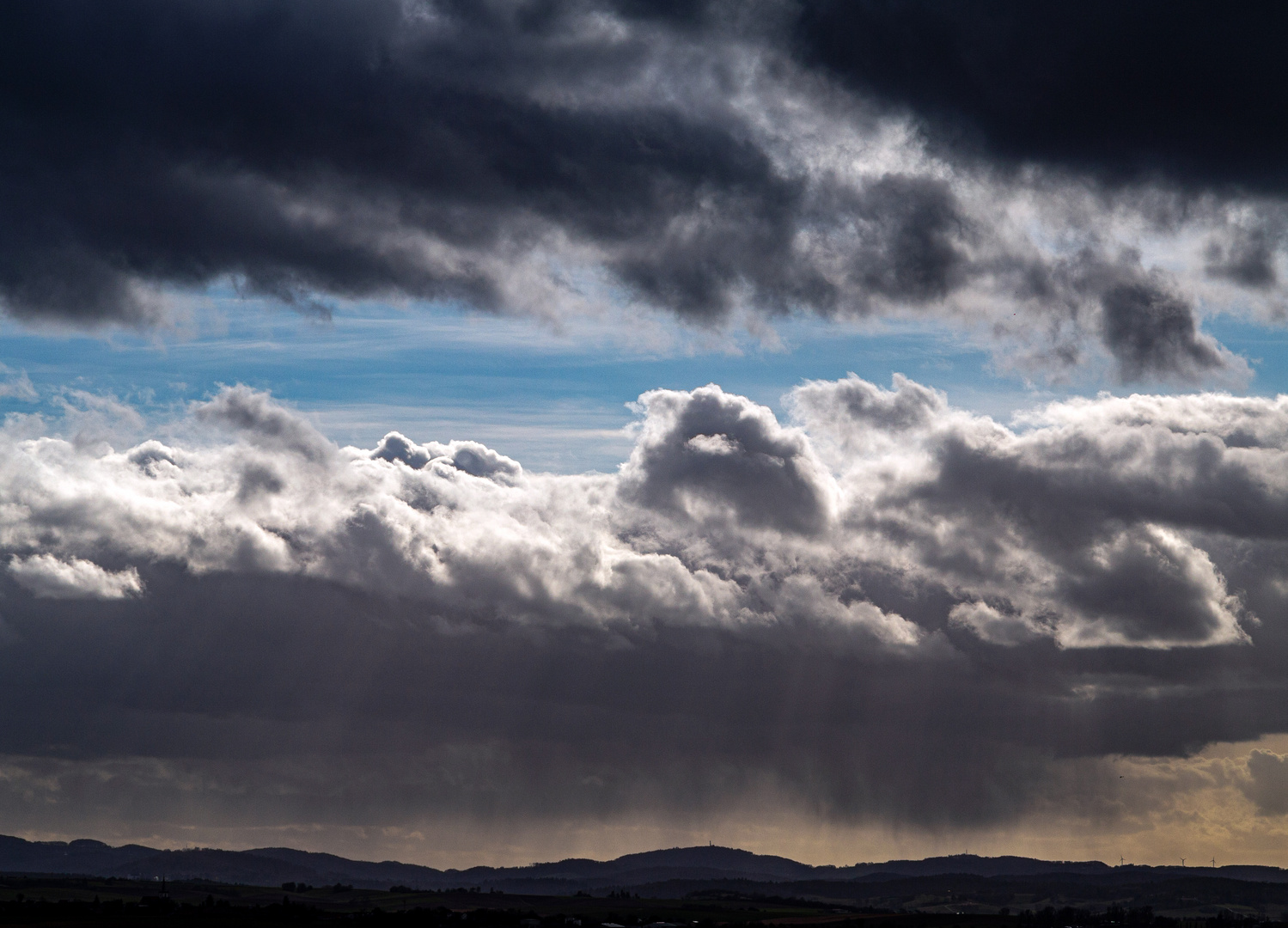 Sonne und Regen