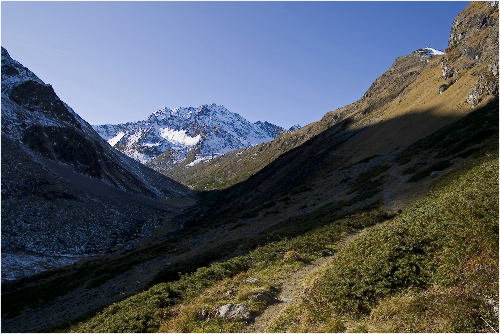 Sonne und Schatten begleiten uns