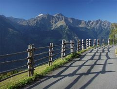 Sonne und Schatten in Südtirol