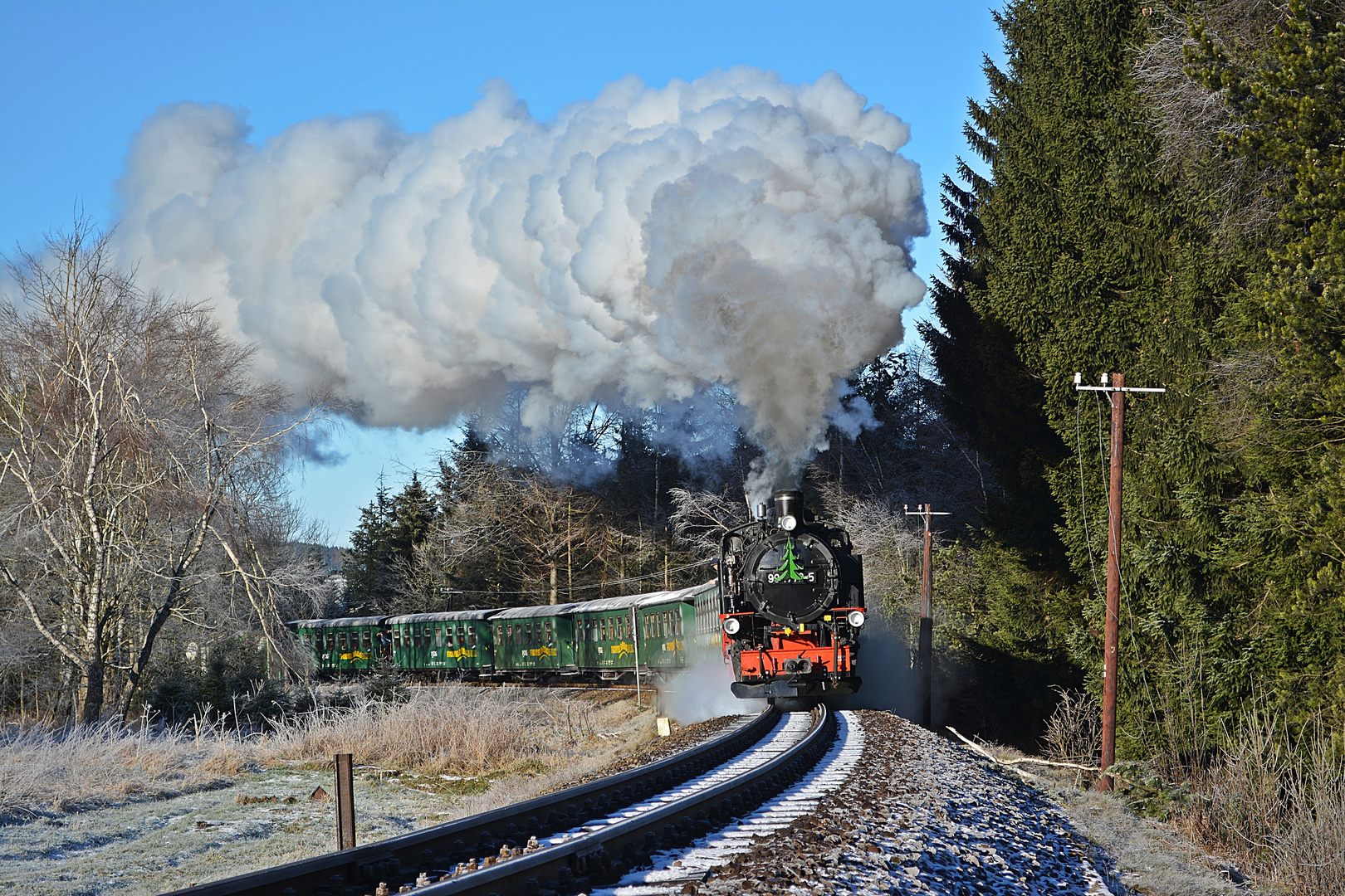 Sonne und Schnee im Dezember 2014 II