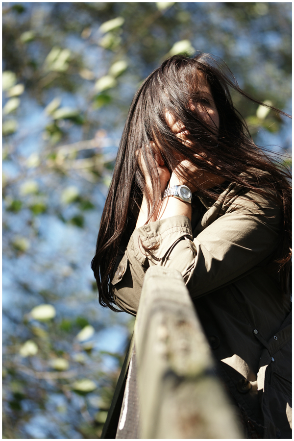 Sonne und Wind im Herbst