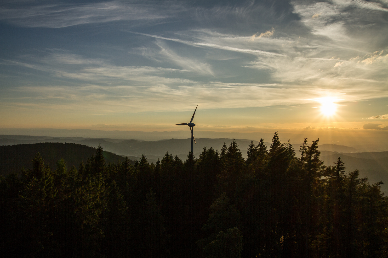 Sonne und Wind ist eine gute Kombi