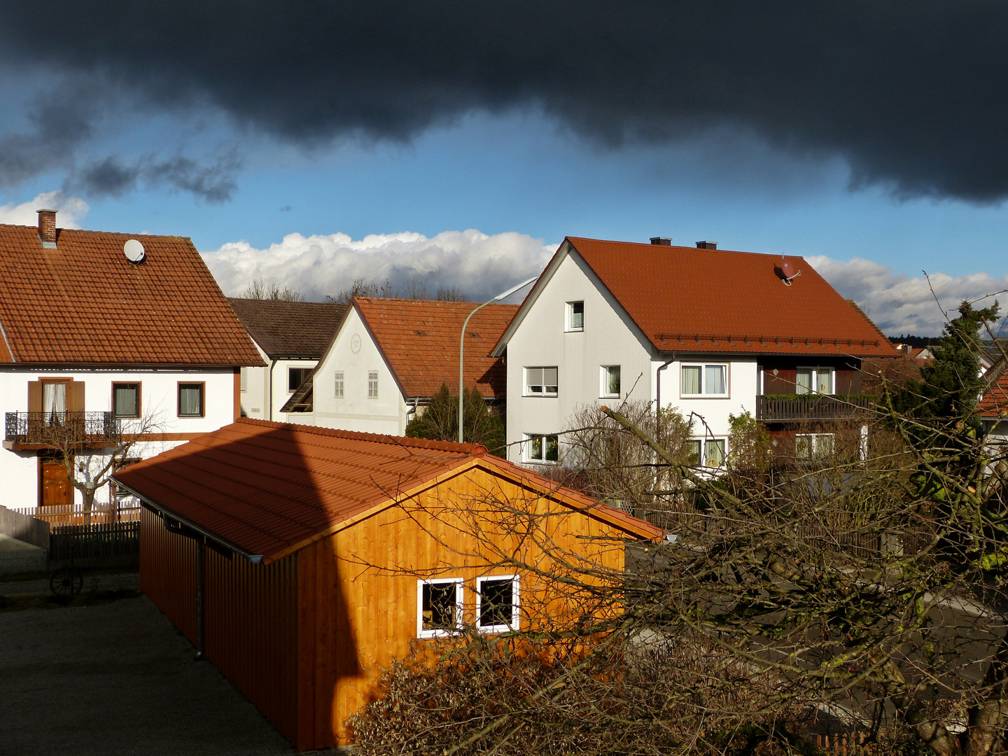 Sonne und Wolken...