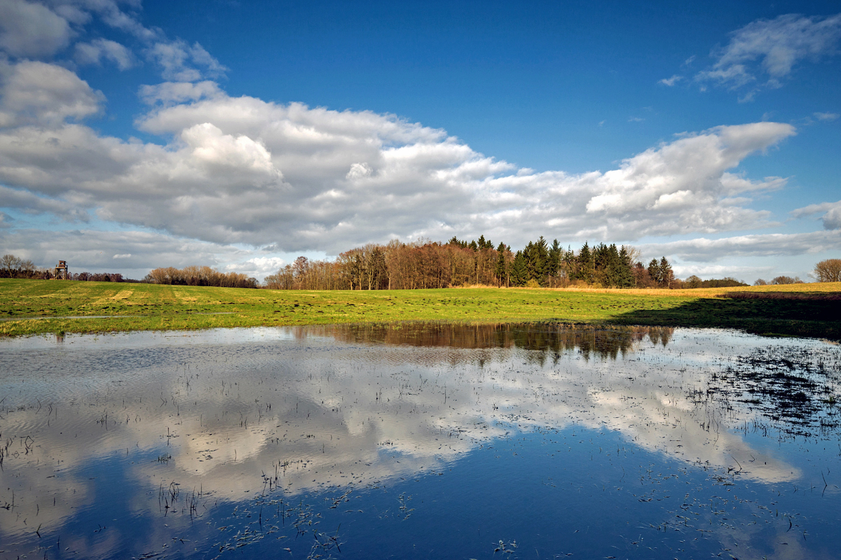 Sonne und Wolken ....