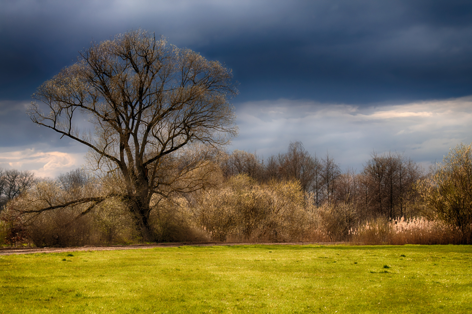 Sonne und Wolken