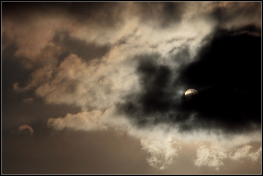 Sonne und Wolken....