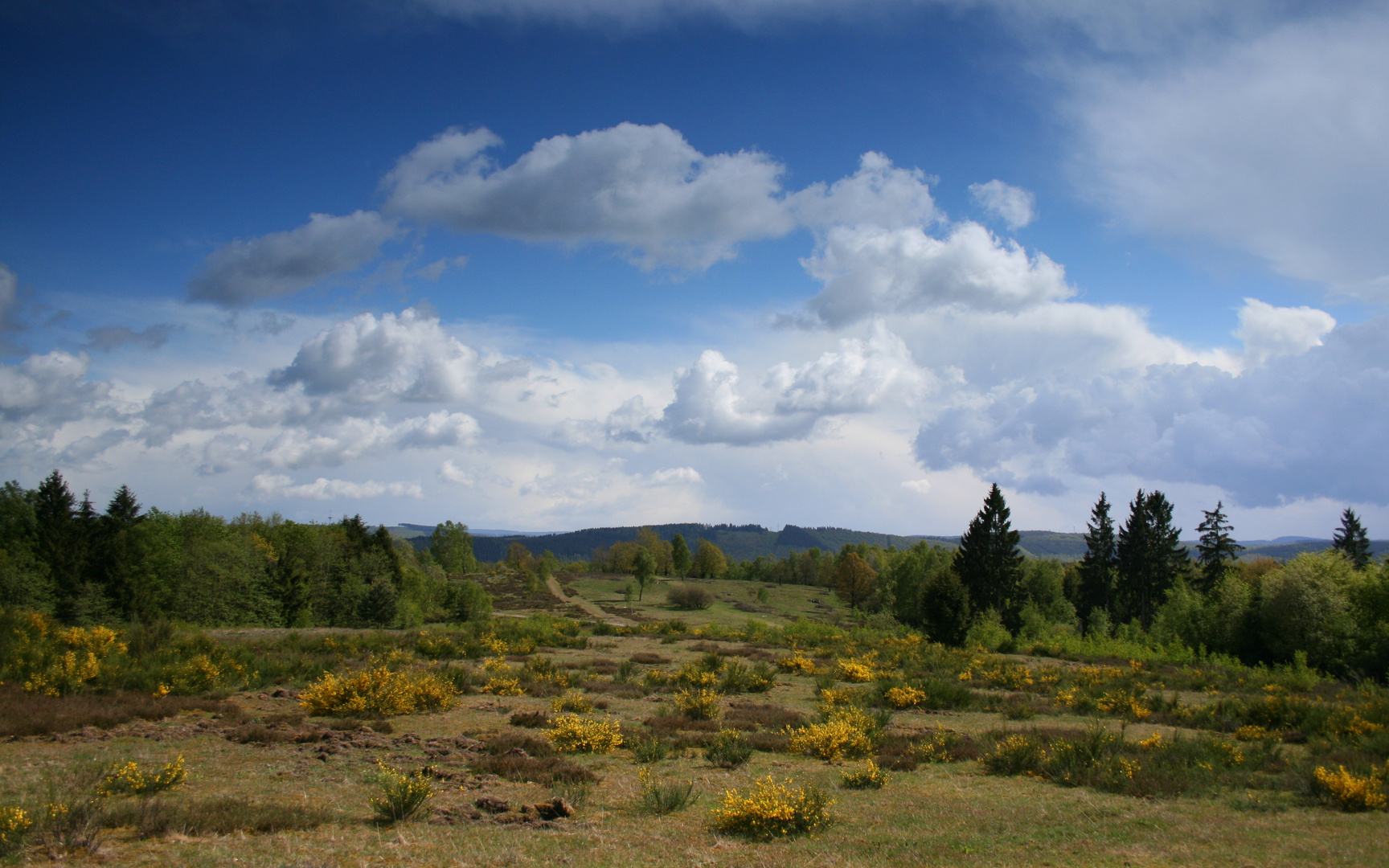 Sonne und Wolken