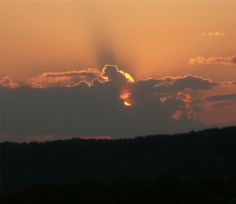 Sonne und Wolken