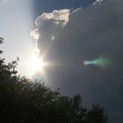 Sonne und Wolken