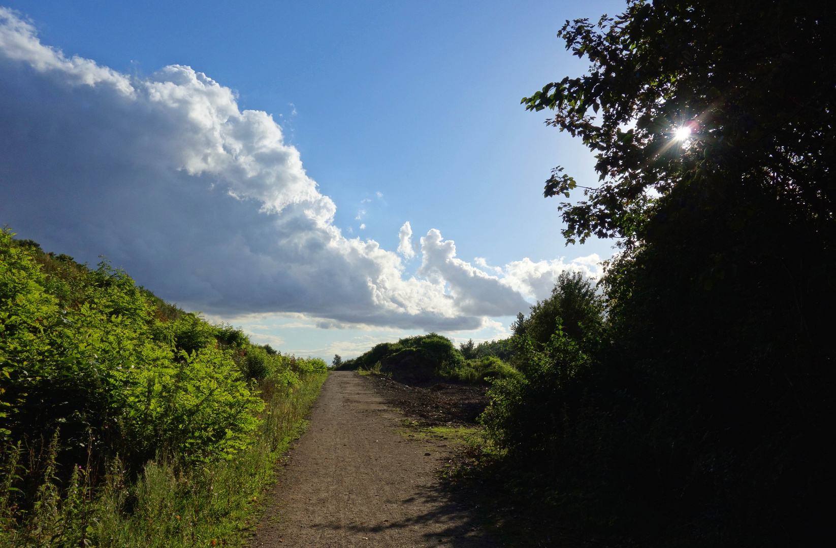 Sonne und Wolken