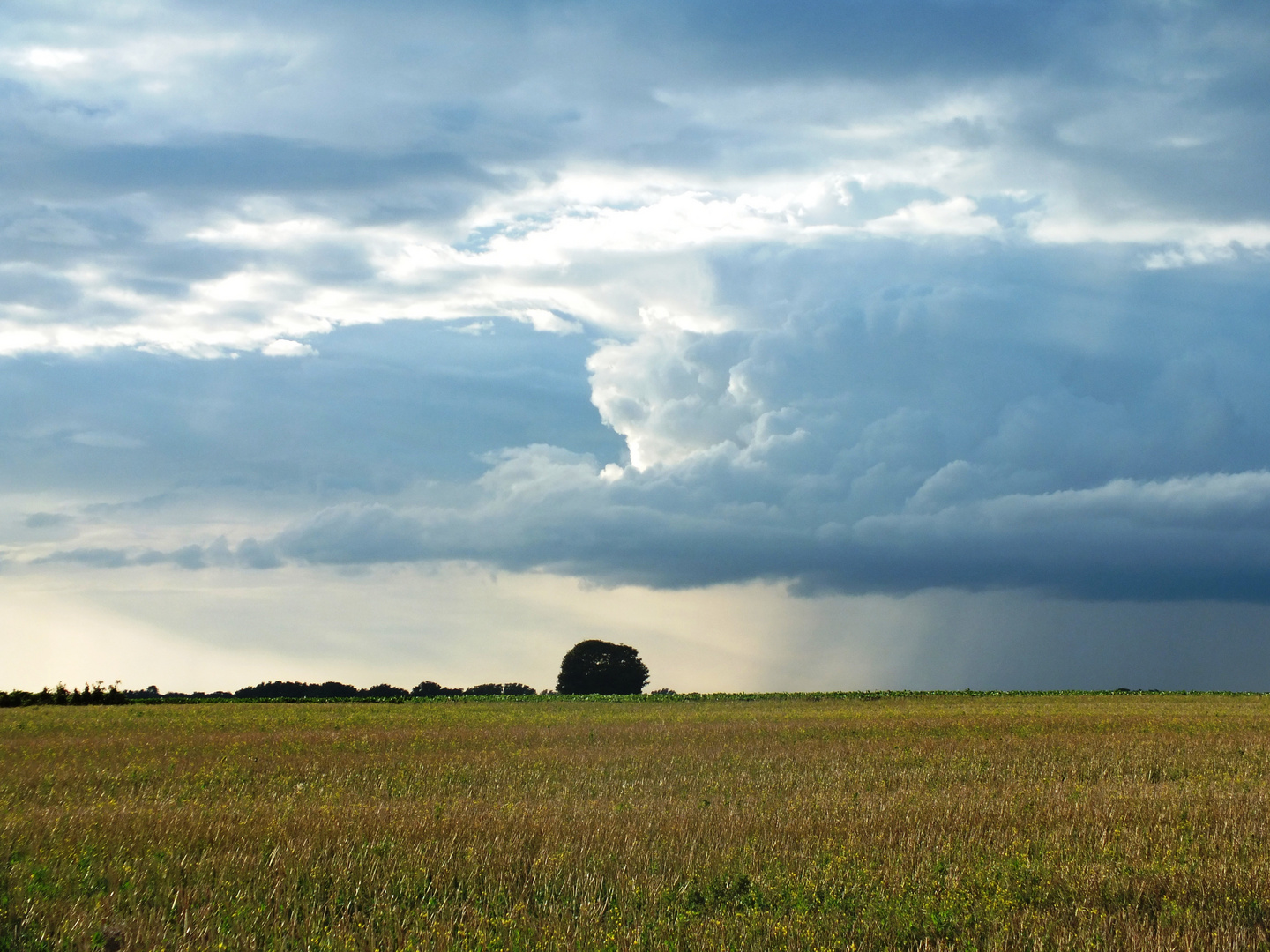 Sonne und Wolken