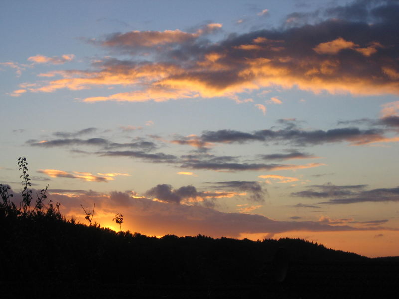 Sonne und Wolken