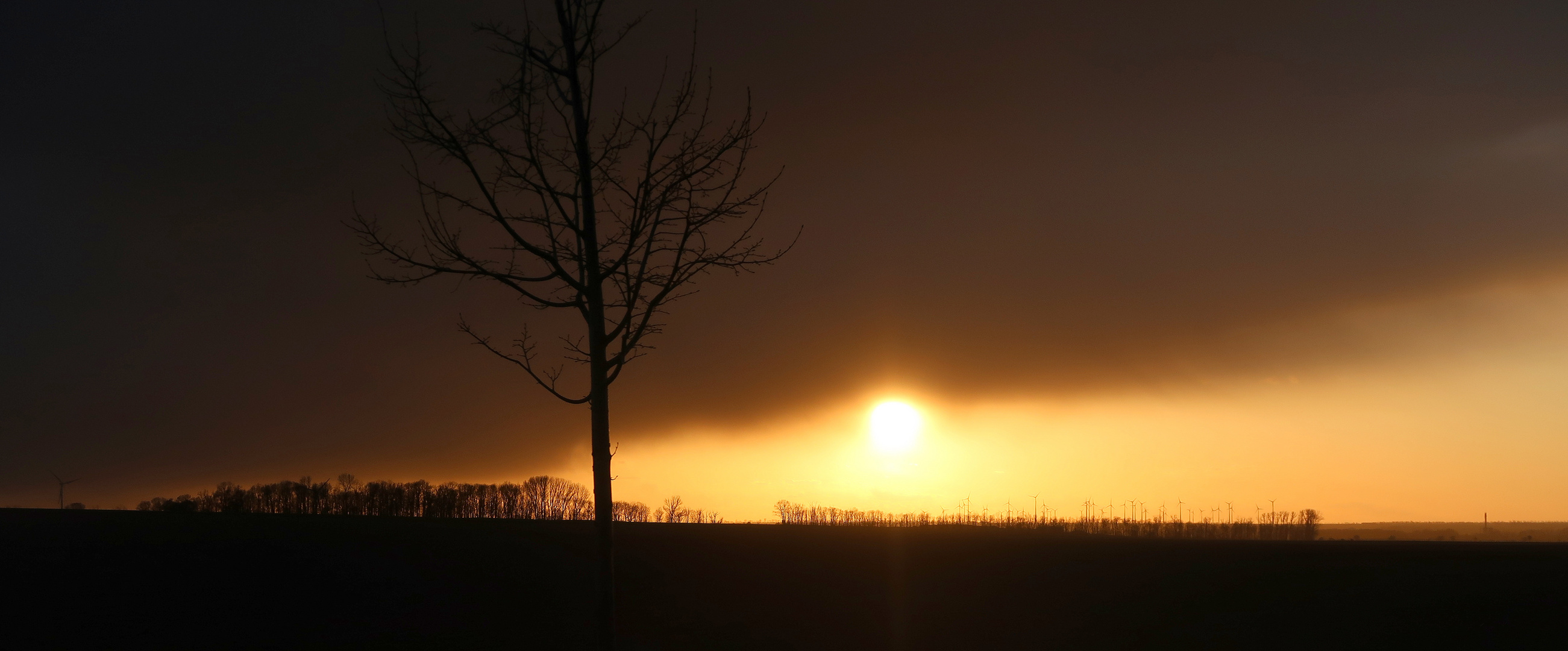 Sonne und Wolken