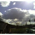 Sonne und Wolken