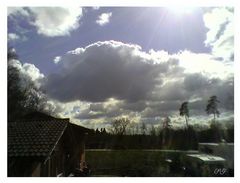 Sonne und Wolken