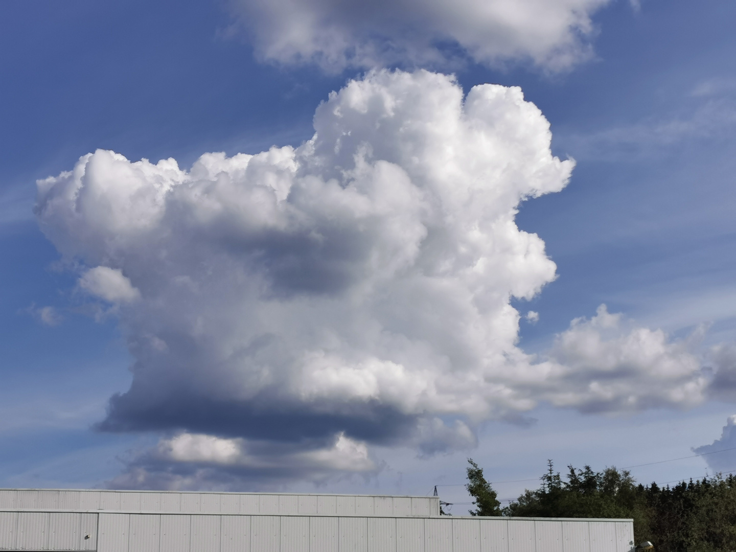 Sonne und Wolken