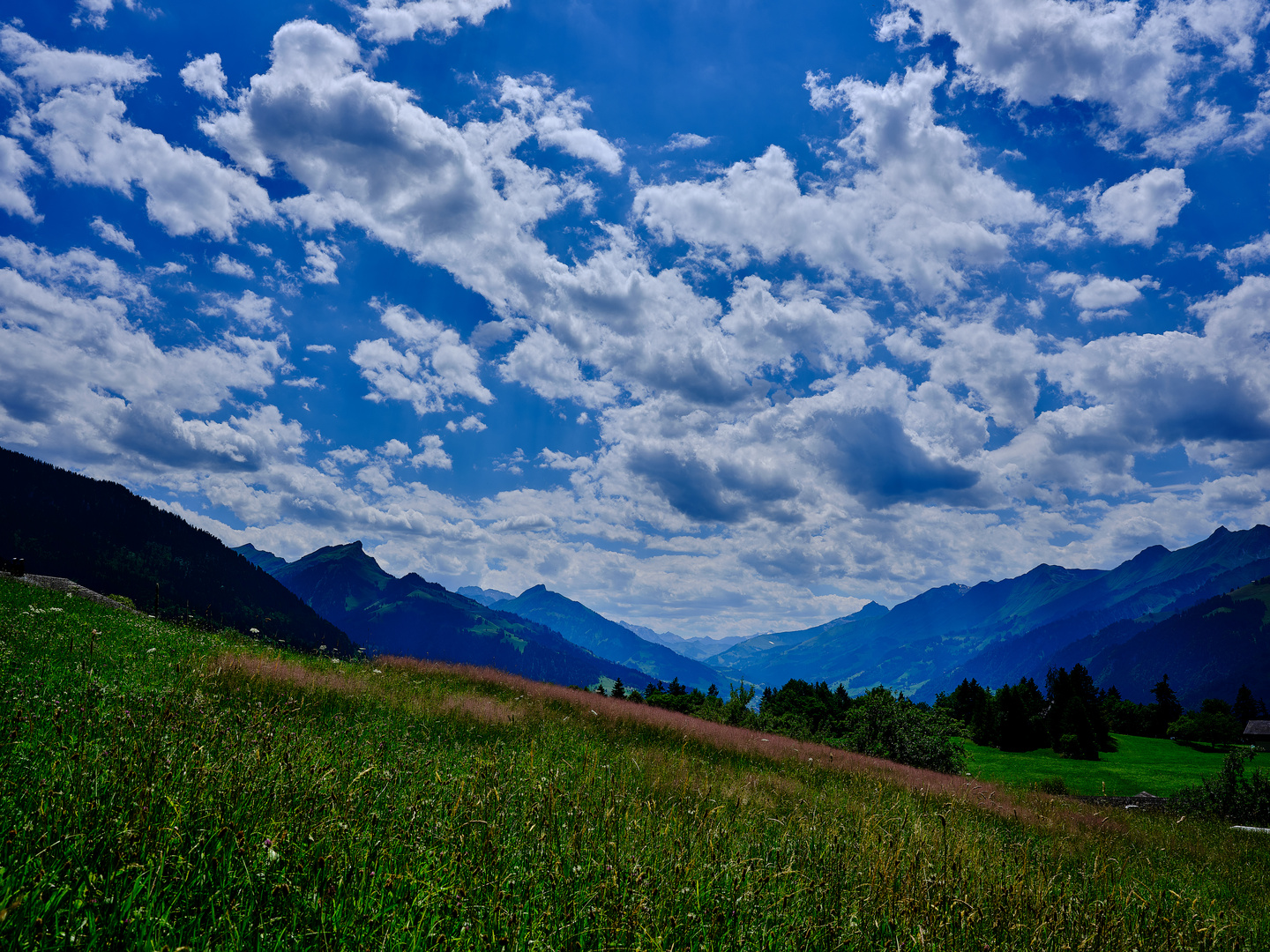 Sonne und Wolken