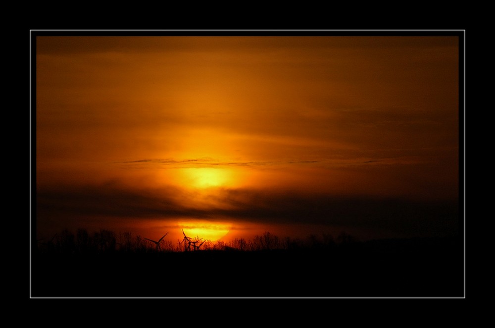 Sonne und Wolken