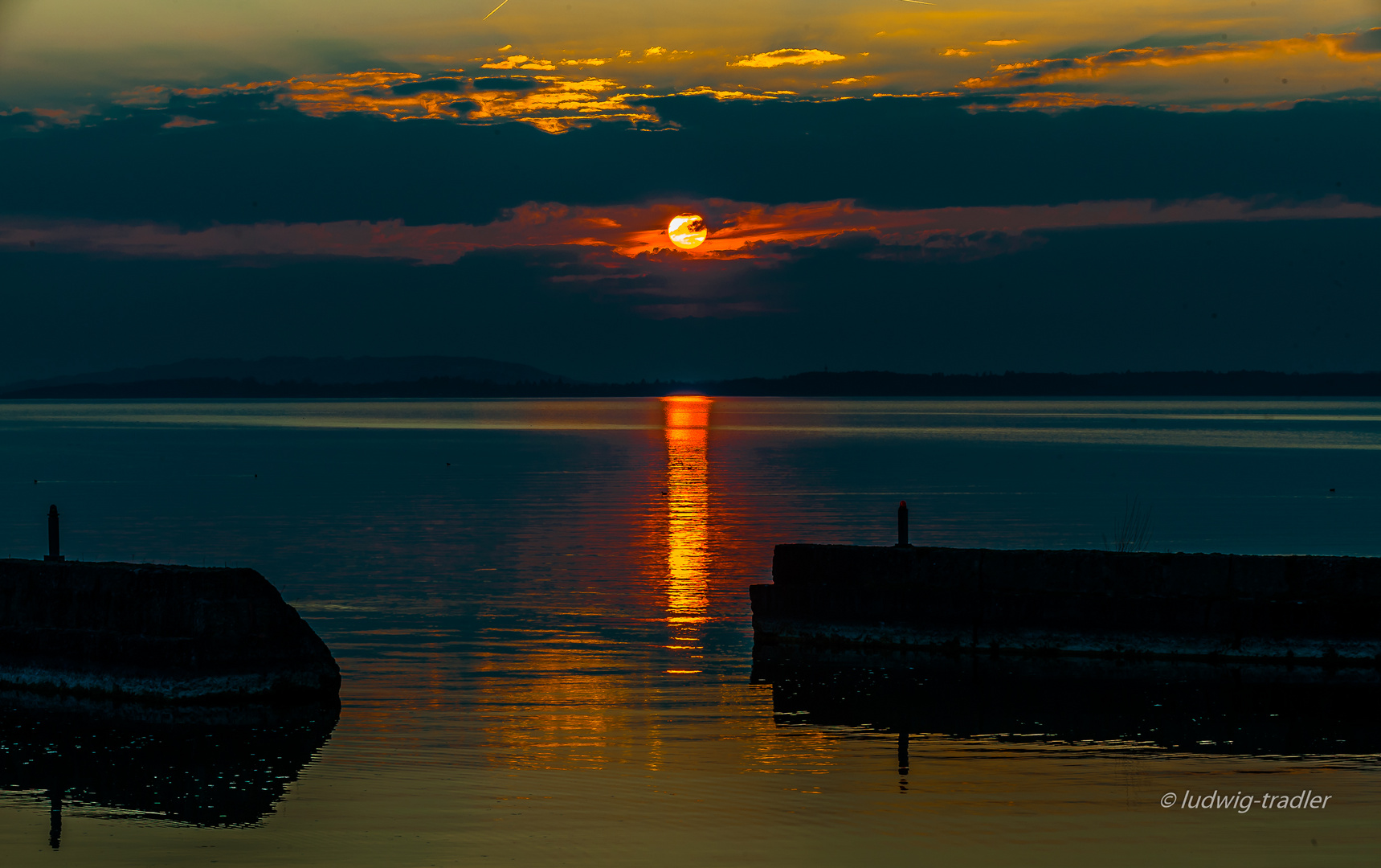  Sonne  und  Wolken Foto Bild landschaft bach fluss 