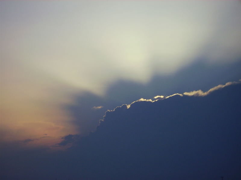 Sonne und Wolken in der Türkei