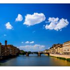 Sonne und Wolken über Arno