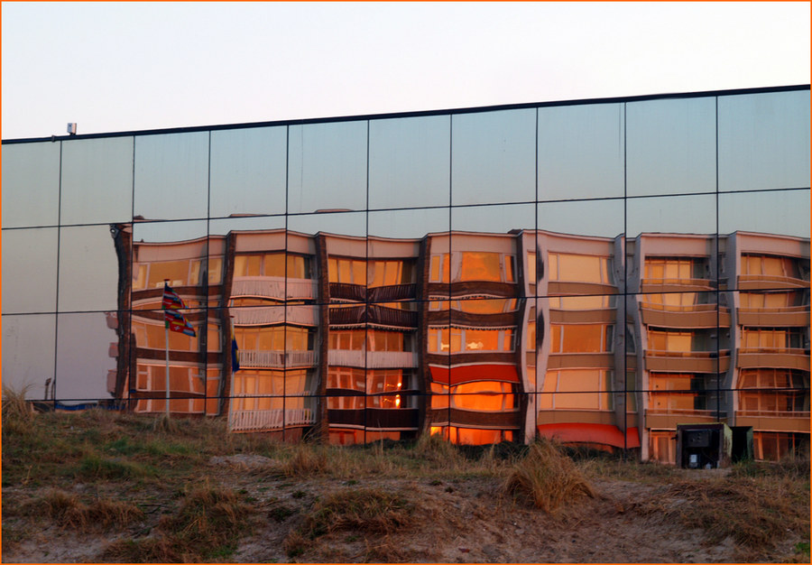 "Sonne unter" in Zandvoort