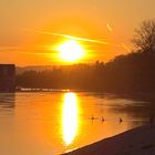 Sonne unter Rhein2