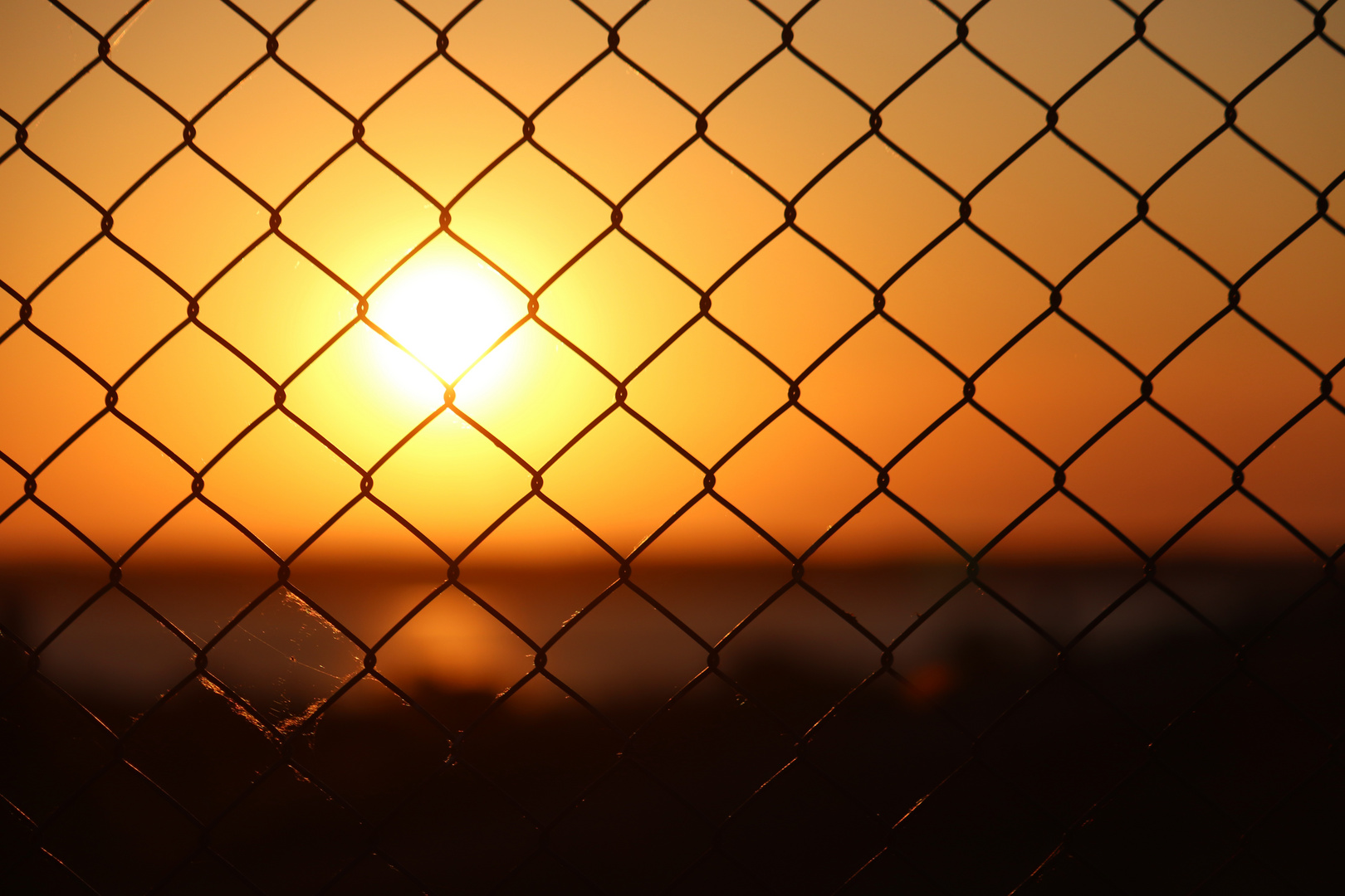 Sonne vor dem Untergang