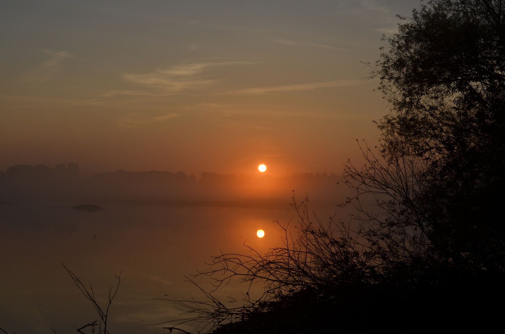 Sonne vs. Nebel