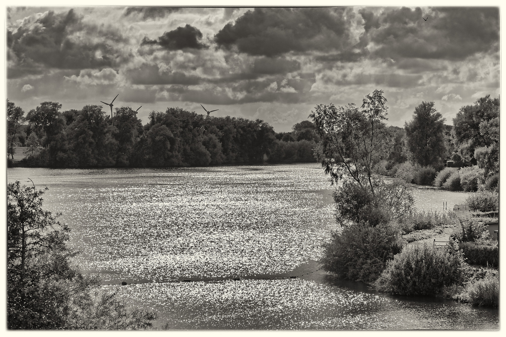 Sonne, Wasser, Wind und Wolken in SW