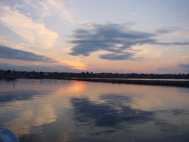 Sonne, Wasser, Wolken.