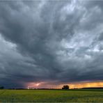 Sonne, Wind, Regen und Blitz