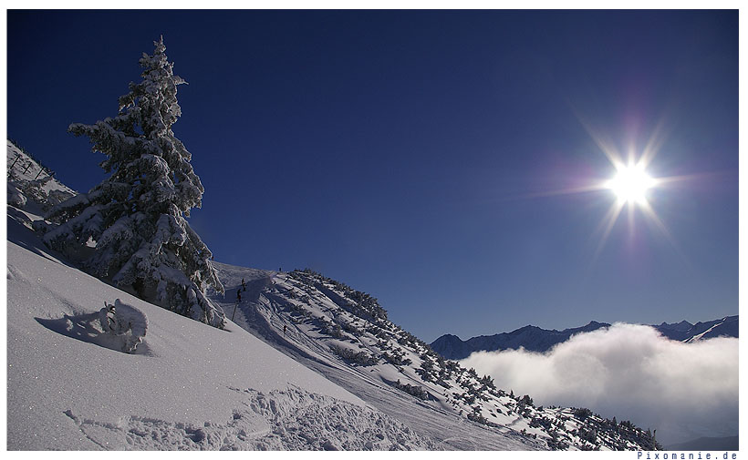 Sonne, Winter, Schnee