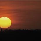 Sonne wird aufgespießt