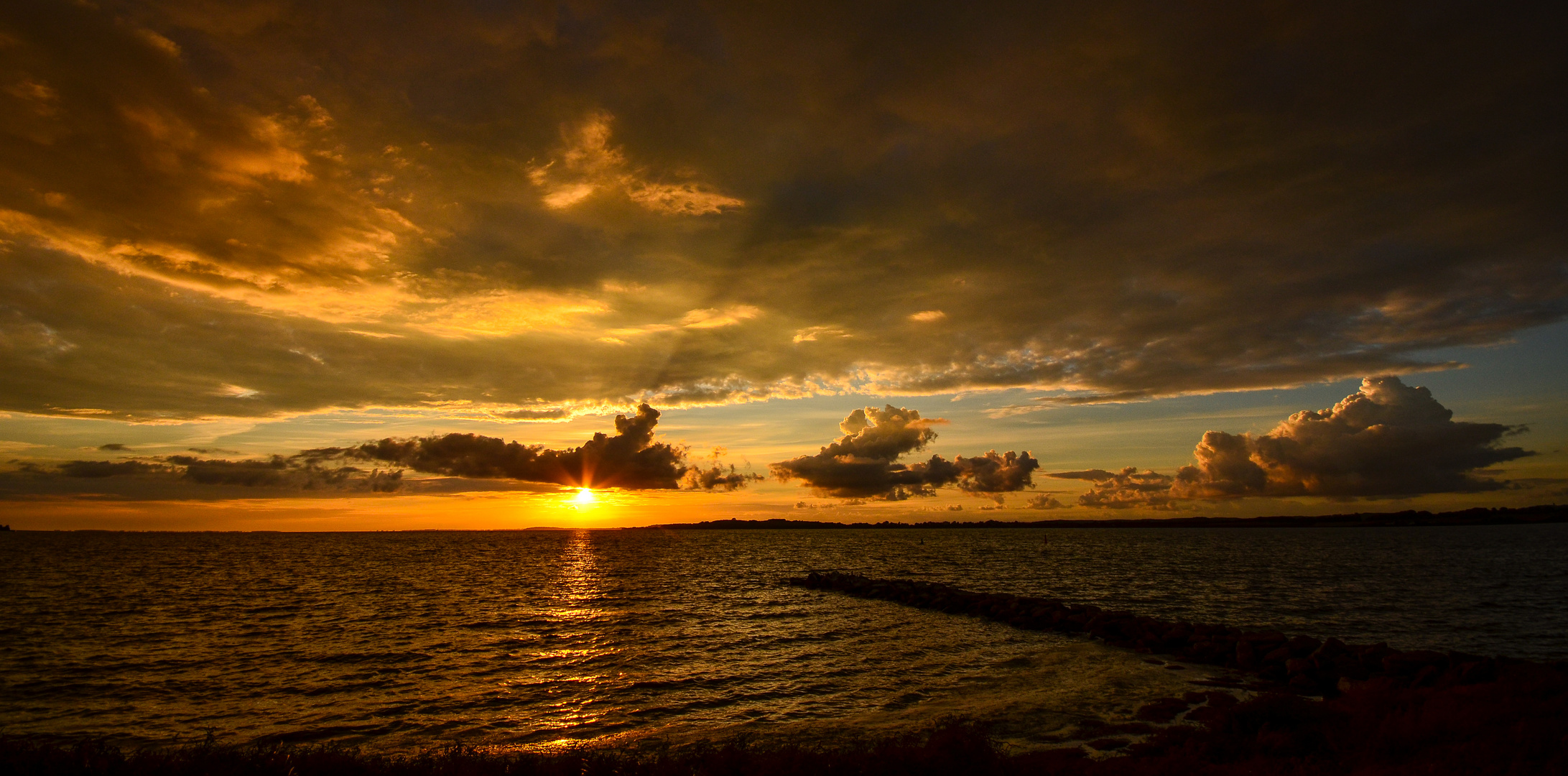 Sonne, Wolken, Meer - was will man mehr ...